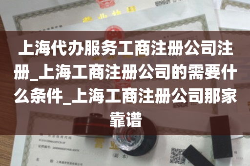 上海代办服务工商注册公司注册_上海工商注册公司的需要什么条件_上海工商注册公司那家靠谱