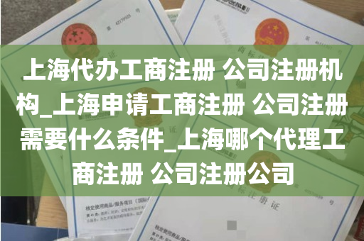 上海代办工商注册 公司注册机构_上海申请工商注册 公司注册需要什么条件_上海哪个代理工商注册 公司注册公司