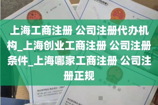 上海工商注册 公司注册代办机构_上海创业工商注册 公司注册条件_上海哪家工商注册 公司注册正规
