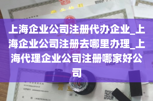 上海企业公司注册代办企业_上海企业公司注册去哪里办理_上海代理企业公司注册哪家好公司