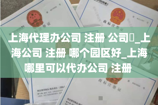 上海代理办公司 注册 公司​_上海公司 注册 哪个园区好_上海哪里可以代办公司 注册 