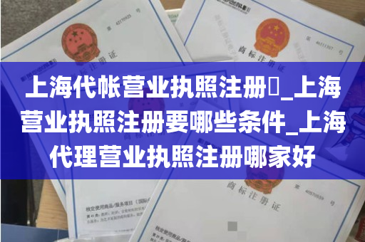 上海代帐营业执照注册​_上海营业执照注册要哪些条件_上海代理营业执照注册哪家好