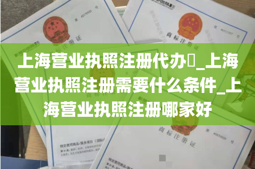 上海营业执照注册代办​_上海营业执照注册需要什么条件_上海营业执照注册哪家好