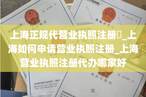 上海正规代营业执照注册​_上海如何申请营业执照注册_上海营业执照注册代办哪家好