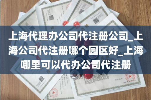 上海代理办公司代注册公司_上海公司代注册哪个园区好_上海哪里可以代办公司代注册