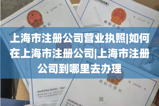 上海市注册公司营业执照|如何在上海市注册公司|上海市注册公司到哪里去办理