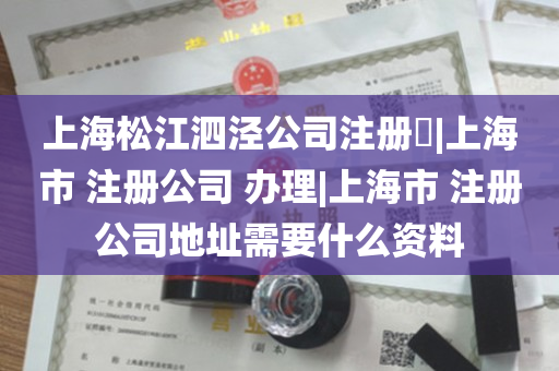 上海松江泗泾公司注册​|上海市 注册公司 办理|上海市 注册公司地址需要什么资料