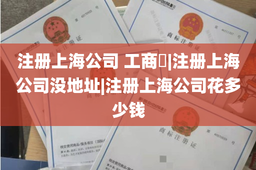 注册上海公司 工商​|注册上海公司没地址|注册上海公司花多少钱