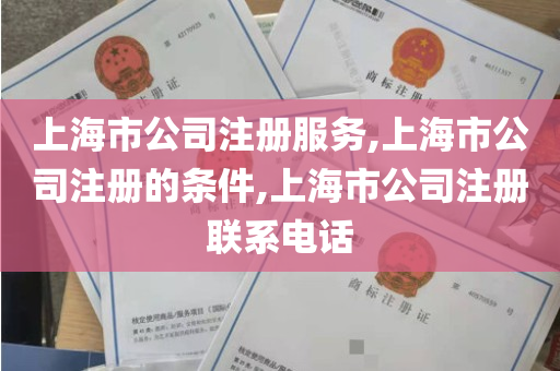 上海市公司注册服务,上海市公司注册的条件,上海市公司注册联系电话