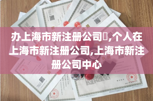 办上海市新注册公司​,个人在上海市新注册公司,上海市新注册公司中心