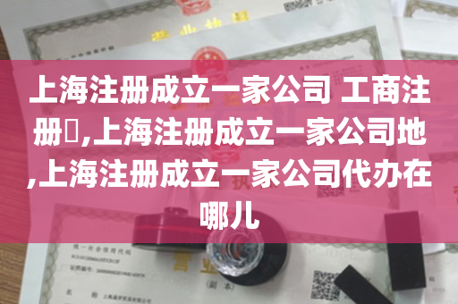 上海注册成立一家公司 工商注册​,上海注册成立一家公司地,上海注册成立一家公司代办在哪儿