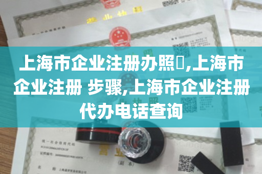上海市企业注册办照​,上海市企业注册 步骤,上海市企业注册代办电话查询