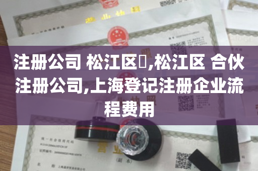 注册公司 松江区​,松江区 合伙注册公司,上海登记注册企业流程费用