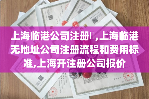 上海临港公司注册​,上海临港无地址公司注册流程和费用标准,上海开注册公司报价