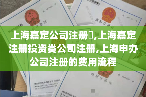 上海嘉定公司注册​,上海嘉定注册投资类公司注册,上海申办公司注册的费用流程
