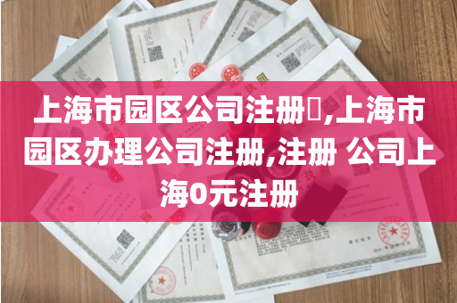 上海市园区公司注册​,上海市园区办理公司注册,注册 公司上海0元注册