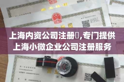 上海内资公司注册​,专门提供上海小微企业公司注册服务