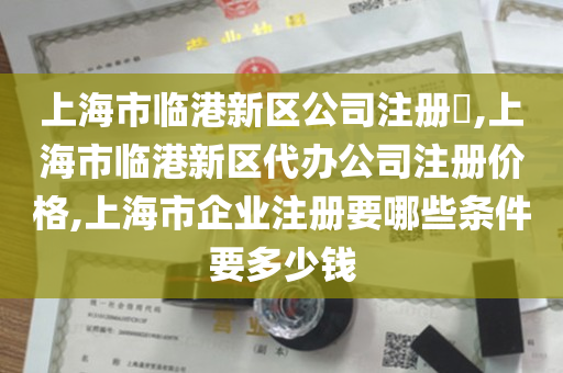 上海市临港新区公司注册​,上海市临港新区代办公司注册价格,上海市企业注册要哪些条件要多少钱
