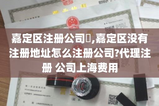 嘉定区注册公司​,嘉定区没有注册地址怎么注册公司?代理注册 公司上海费用