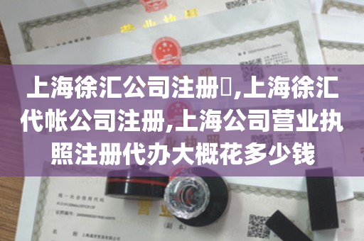 上海徐汇公司注册​,上海徐汇代帐公司注册,上海公司营业执照注册代办大概花多少钱