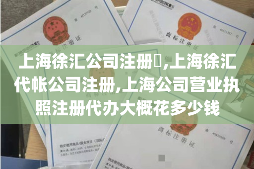 上海徐汇公司注册​,上海徐汇代帐公司注册,上海公司营业执照注册代办大概花多少钱