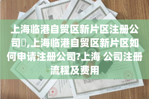 上海临港自贸区新片区注册公司​,上海临港自贸区新片区如何申请注册公司?上海 公司注册流程及费用