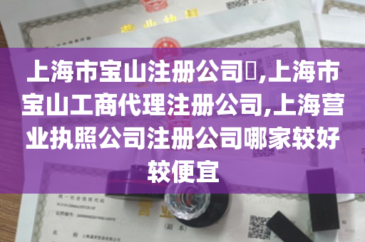 上海市宝山注册公司​,上海市宝山工商代理注册公司,上海营业执照公司注册公司哪家较好较便宜