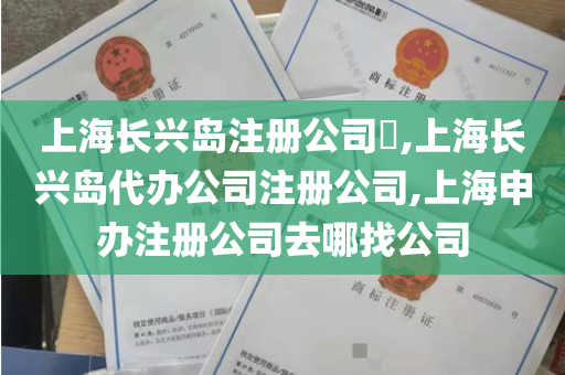 上海长兴岛注册公司​,上海长兴岛代办公司注册公司,上海申办注册公司去哪找公司