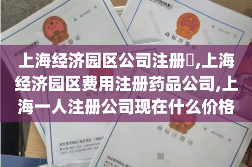 上海经济园区公司注册​,上海经济园区费用注册药品公司,上海一人注册公司现在什么价格