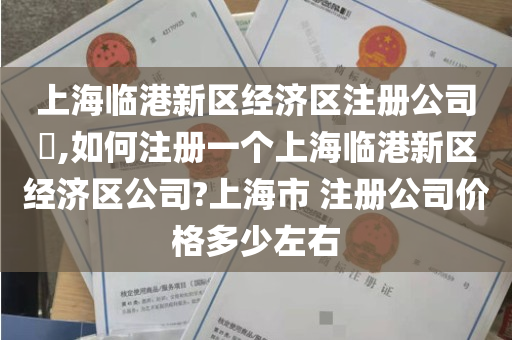 上海临港新区经济区注册公司​,如何注册一个上海临港新区经济区公司?上海市 注册公司价格多少左右