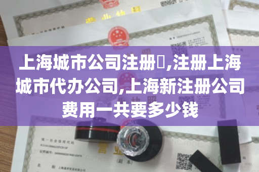 上海城市公司注册​,注册上海城市代办公司,上海新注册公司费用一共要多少钱