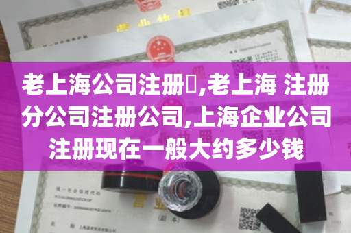 老上海公司注册​,老上海 注册分公司注册公司,上海企业公司注册现在一般大约多少钱