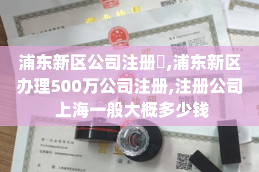 浦东新区公司注册​,浦东新区办理500万公司注册,注册公司 上海一般大概多少钱
