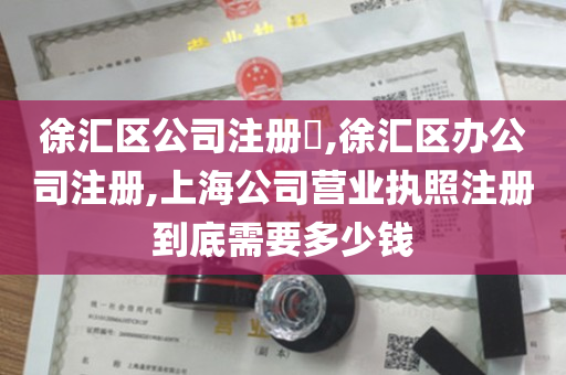 徐汇区公司注册​,徐汇区办公司注册,上海公司营业执照注册到底需要多少钱