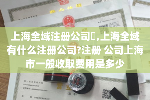 上海全域注册公司​,上海全域有什么注册公司?注册 公司上海市一般收取费用是多少