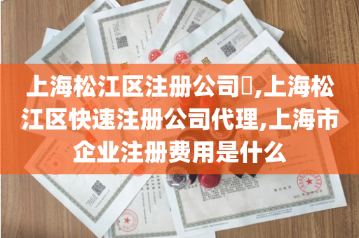 上海松江区注册公司​,上海松江区快速注册公司代理,上海市企业注册费用是什么