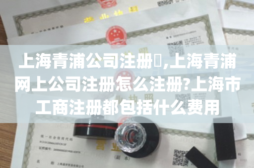 上海青浦公司注册​,上海青浦网上公司注册怎么注册?上海市工商注册都包括什么费用