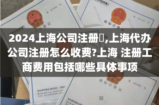 2024上海公司注册​,上海代办公司注册怎么收费?上海 注册工商费用包括哪些具体事项